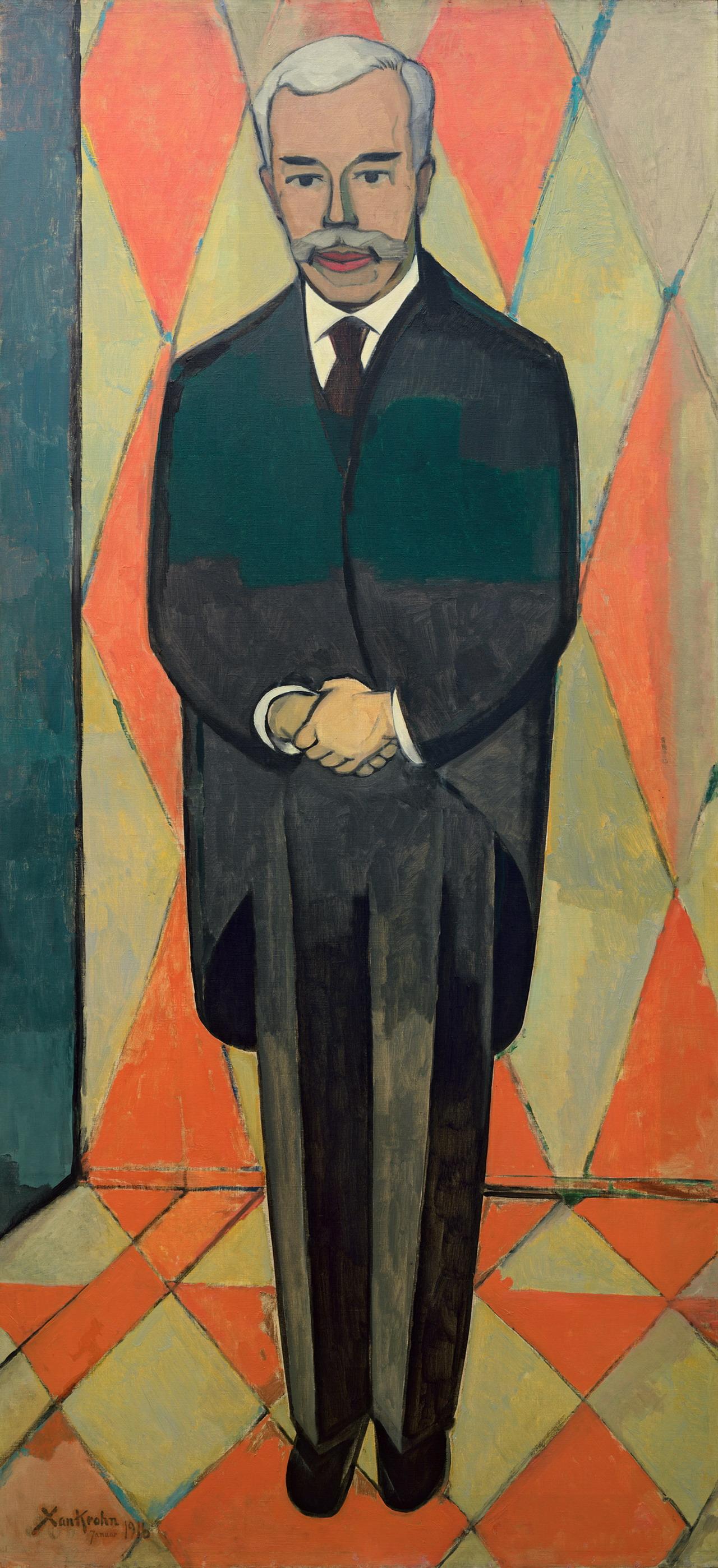 Кристиан крон портрет Сергея Щукина