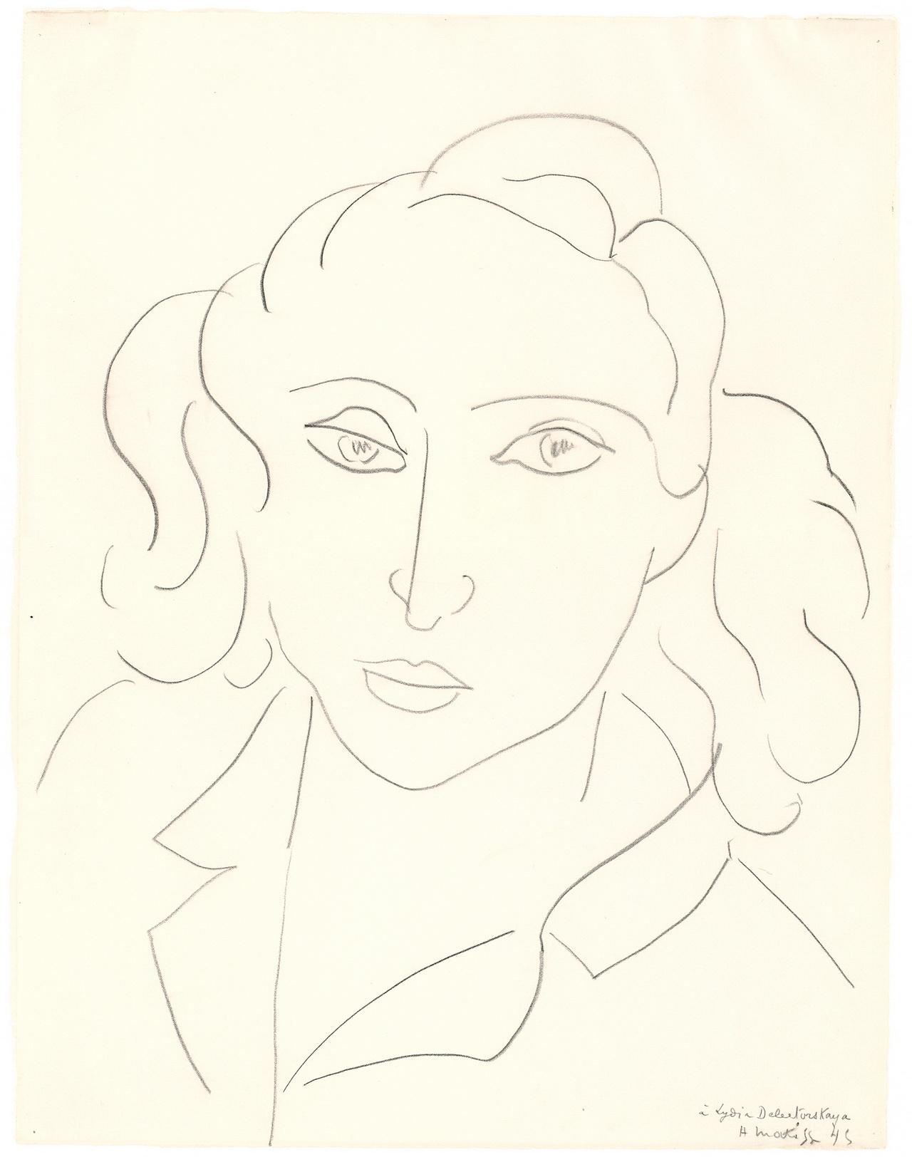 Анри Матисс женский портрет