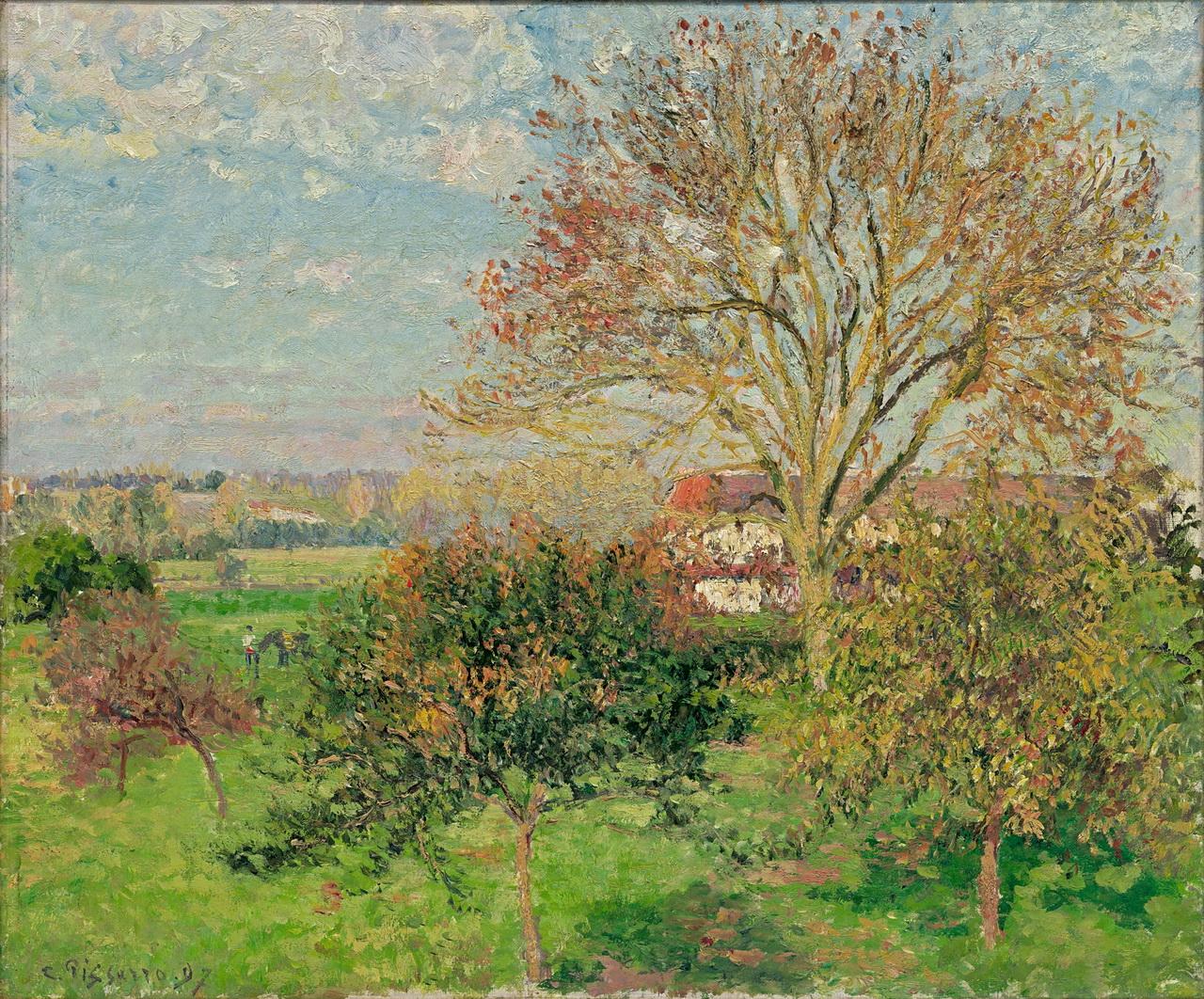 Autumn Morning At Eragny NeWestMuseum